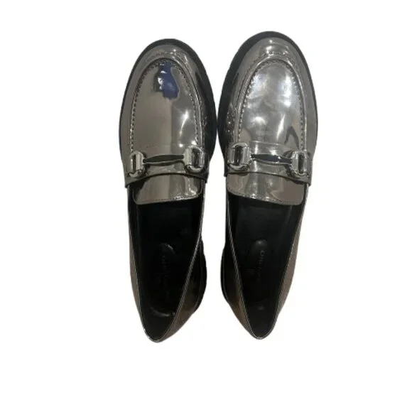 Bandolino Gray Franny Lug Loafer Women’s Size 7.5 - Picture 2 of 8